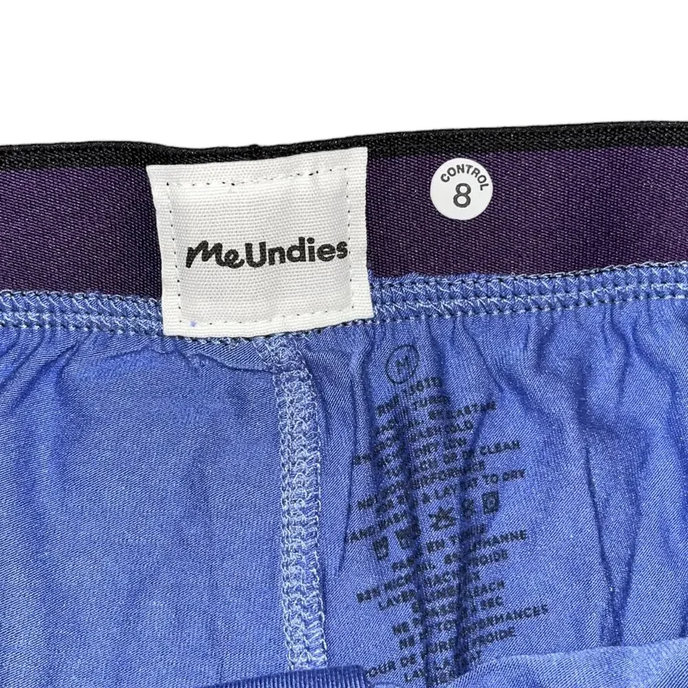 MeUndies Blue Purple Boxer Men’s Underwear Size Medium